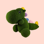 DINOSAURO DI LANA FATTO A MANO