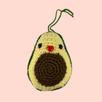 AVOCADO DI LANA FATTO A MANO