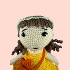 BAMBINA DI LANA FATTA A MANO