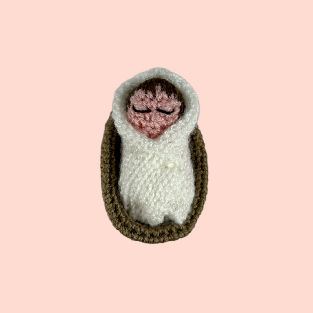 PRESEPE DI LANA FATTO A MANO