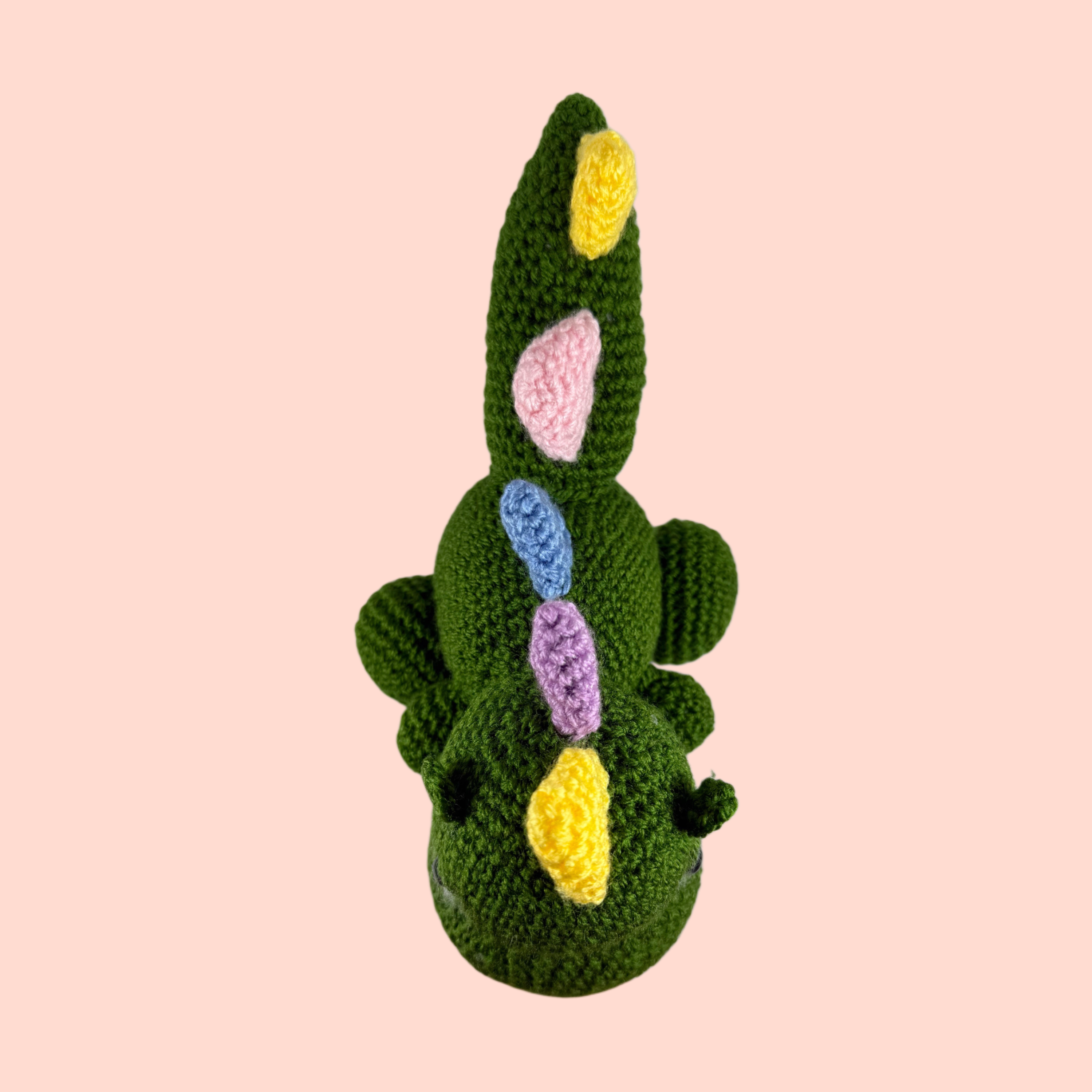 DINOSAURO DI LANA FATTO A MANO